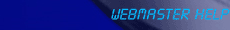 Webmaster Help